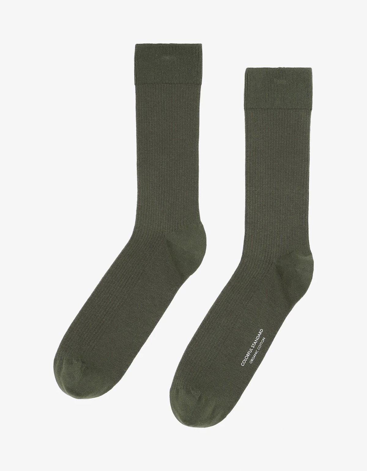 Colorful Standard Classic Organic Socks in Dusty Olive Colorful Standard Classic Organic Socks in Dusty Olive